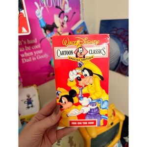 Walt Disney Cartoon Classics Special Edition Fun on the‎ Job vhs